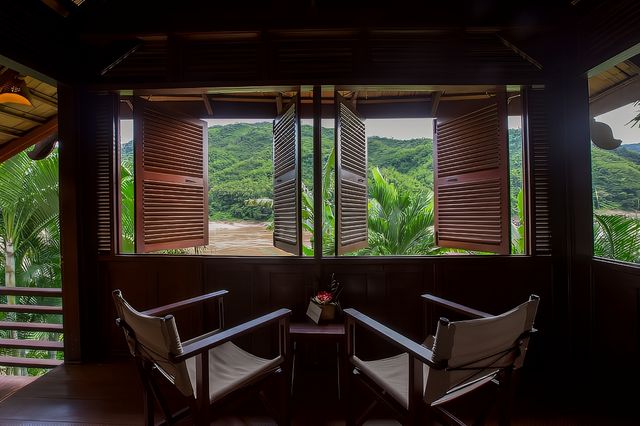 北宾銮语酒店：盡享湄公河美景。