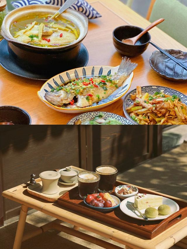 一屋一私湯，媲美日式旅館的莫干山青驪民宿