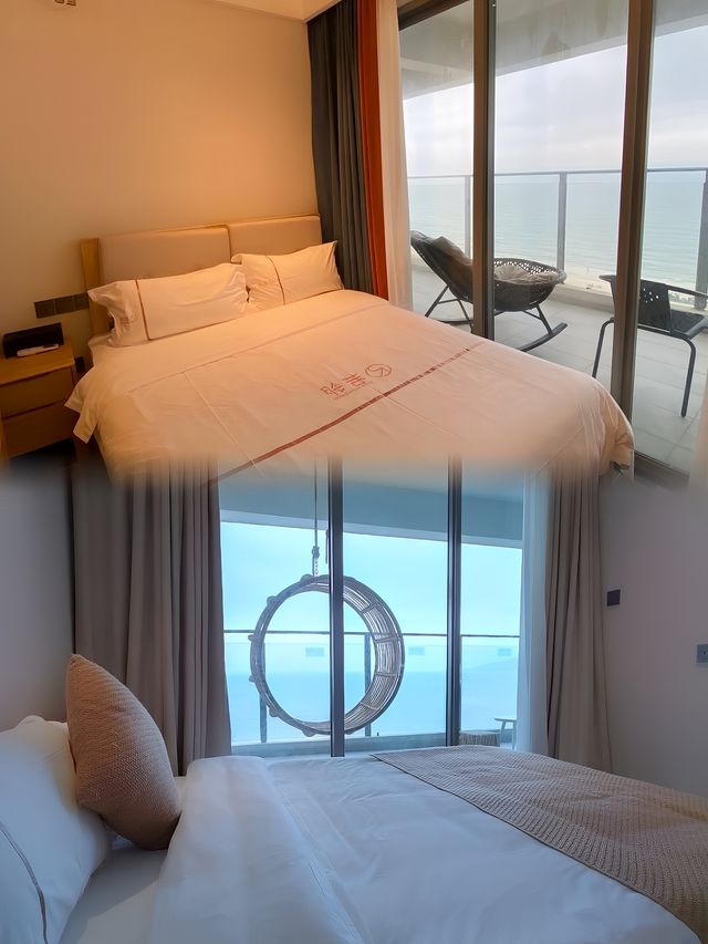在汕尾｜180°海景絕美聖托里尼風民宿！！
