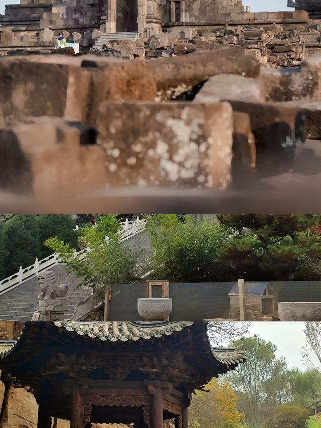 我終於來到這被火山灰掩蓋千年的地方了！