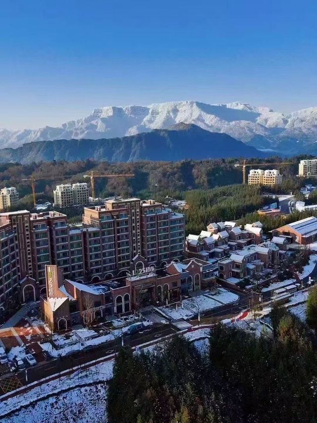 邂逅海子山的雪，邂逅一場夢幻