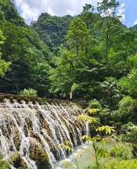 被譽為「楚天小九寨溝」～襄陽香水河風景區