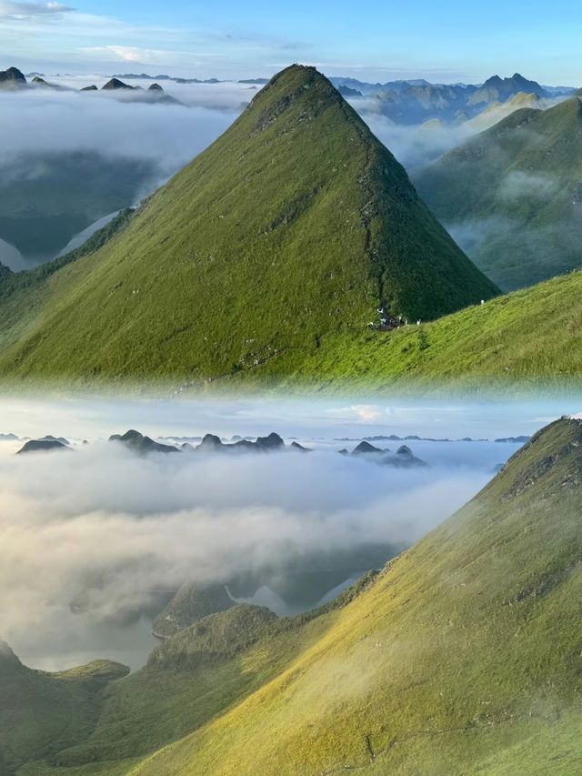 央視力薦的天等劍龍山—真的很美