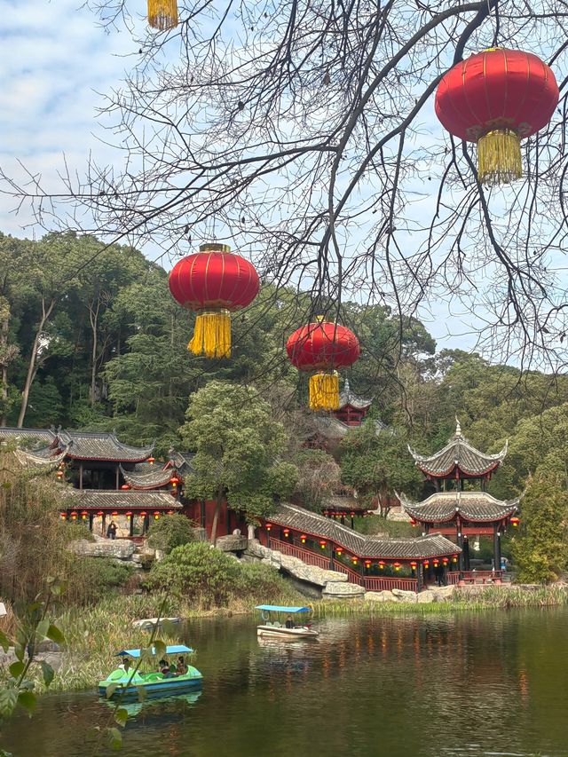 離開綿陽前一定要逛一趟這個寶藏公園