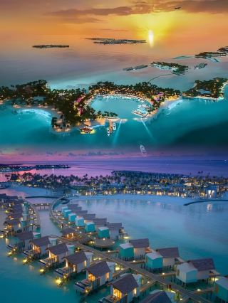 Maldives, the rebellious way! Hard Rock Hotel is a rocker's paradise for the young.