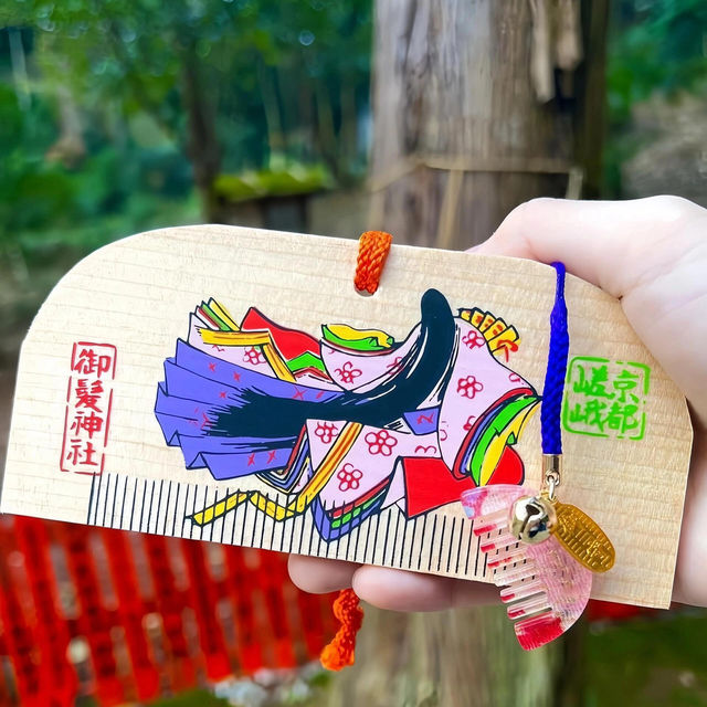 日本京都御髮神社✨ 我的護髮達摩來了