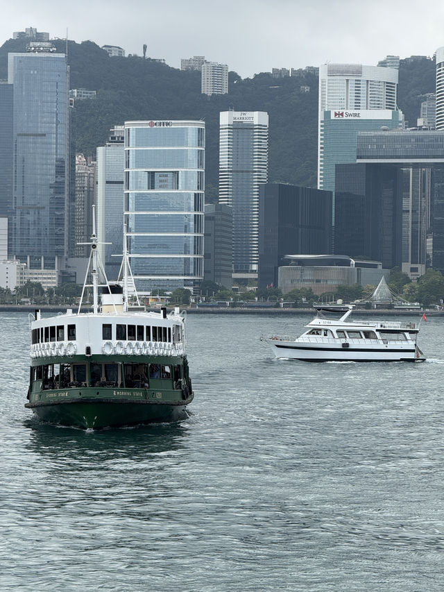 Crossing Victoria Harbour in Style, The Star Ferry! (it’s cheap too)