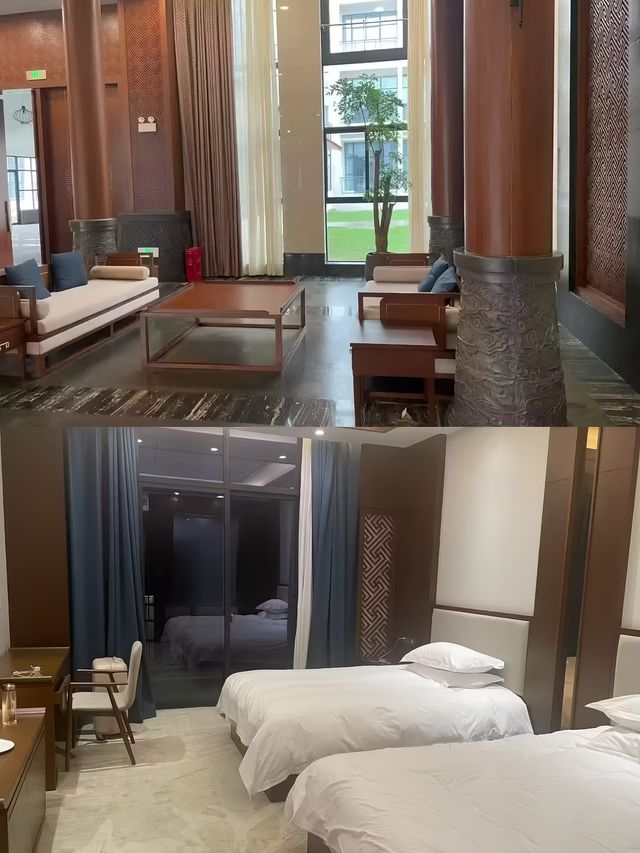 揚州高郵｜住進水墨畫裡嘅神仙酒店