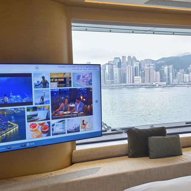 🇭🇰香港麗晶高級海景套房｜維港浪漫直接拉滿