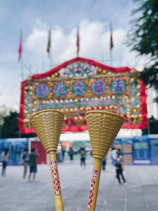 農曆七月必衝！香港盂蘭勝會的非遺魅力✨