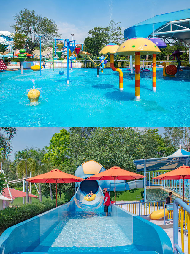 美林湖歡樂水世界，夏天消暑玩水嘅頂流