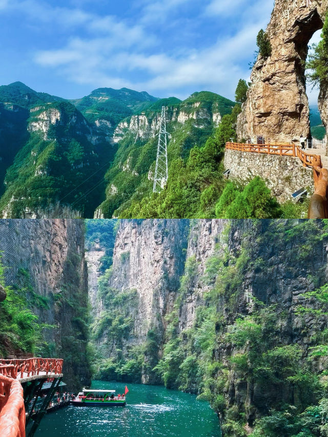 太行山大峽谷八泉峽,一場震撼人心的山水奇遇 太行山大峽谷八泉峽,一場震撼人心的山水奇遇