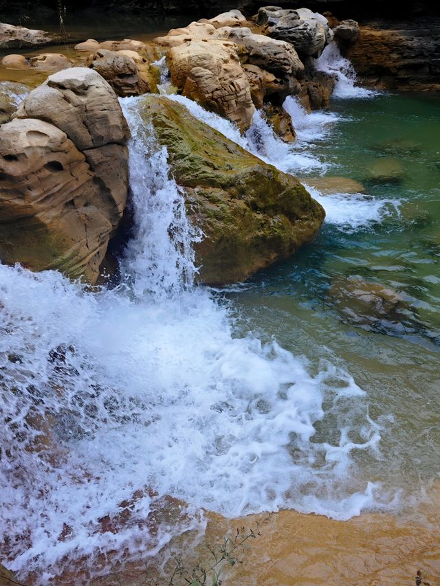 抬頭便是銀河落九天雲台山泉瀑峽