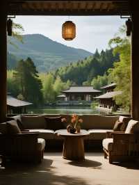 安吉悅榕莊親子別墅 帶娃泡私湯看竹海!