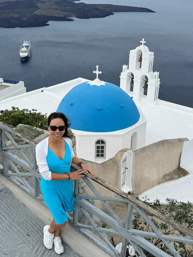 聖托里尼·費拉 & 紅沙灘 & 燈塔 聖托里尼·費拉 & 紅沙灘 & 燈塔