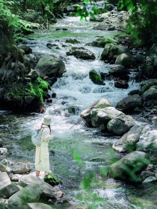 Xi'an's Ultimate Summer Escape! 7km Step-Free Family-Friendly Stream Trekking in Qinling Tianyu