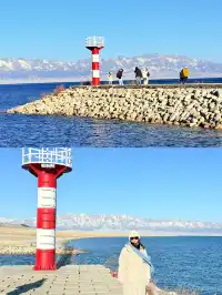 鄭州出發看到了賽里木湖的藍調時刻