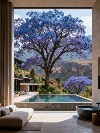 환상적인 보라색 꽃바다! 아이와 함께하는 봄 도시 한정 로맨스