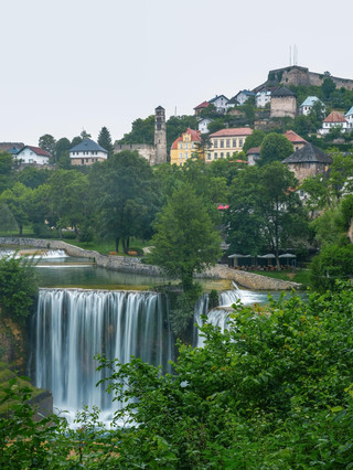 City of Jajce Built on a Waterfall: One-Click Guide