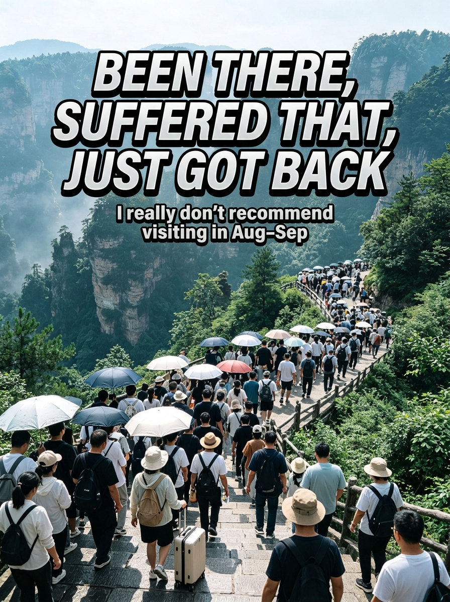 I'm back from Bazhong, and honestly, I don't recommend visiting in August or September. 