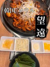 韓国/ソウル【望遠】とびっこ食べ放題!?美味しいチュクミ屋さん🐙