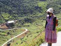 Ma Pi Leng Pass เว้นทาง roadtrip ฮ่าซาง เวียดนาม