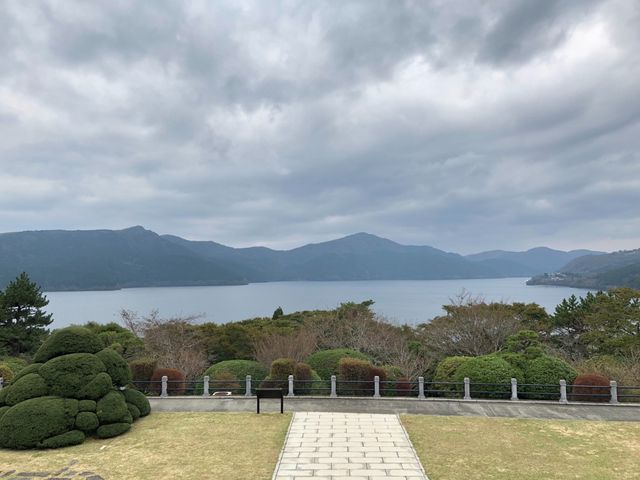 飽覽芦之湖及富士山景色