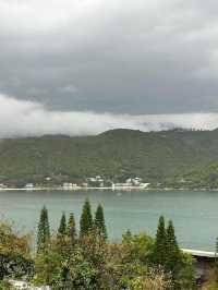 下雨天行山日