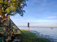 กางเต็นท์หาดแสนตอ ตกดึกชมดาว ที่อุบลราชธานี