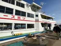一次看松島灣超過260個島嶼 還有露天區可以吹風看海 松島遊船必看仁王島、鐘島