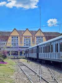 Back in time at Da Lat Railway Station! 