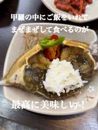 明洞ぜひ食べてほしいカンジャンケジャン
