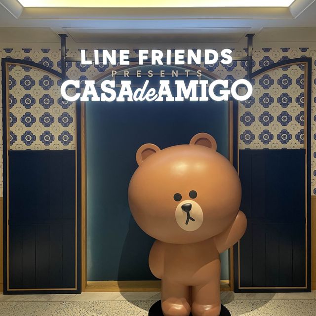 心心念念的LINE FRIENDS 酒店
