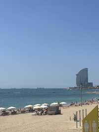 Barceloneta Beach, Barcelona 🇪🇸☀️🌊⛱️