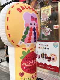 〖 韓国・明洞〗韓国で今大流行中のフルーツ飴🍭