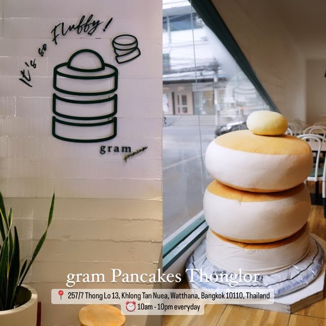 🇹🇭gram Pancakes - most aesthetic IG outlet 