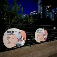 食飽飯散散步，夜遊九龍公園