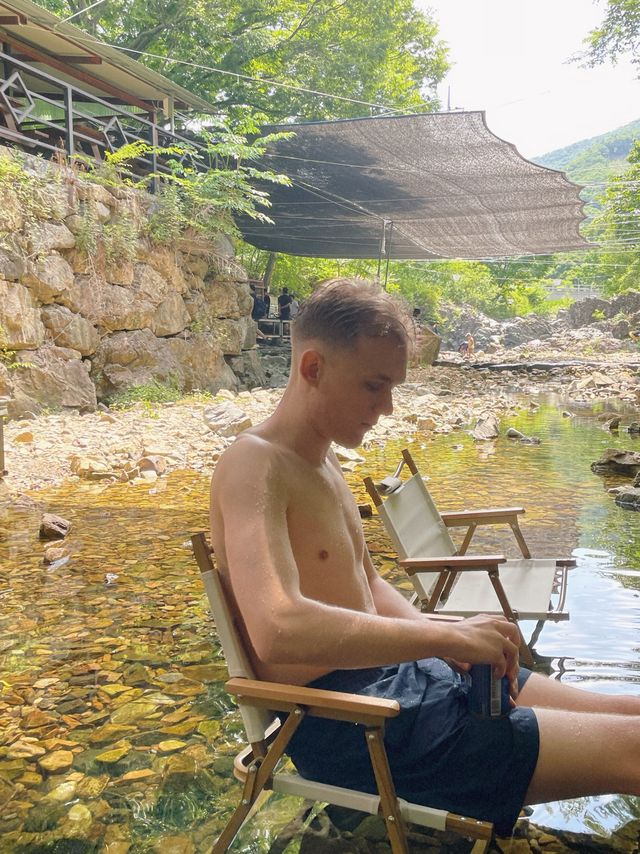 아이들과 피서가기 좋은 청강수 폭포 🌿⛱️