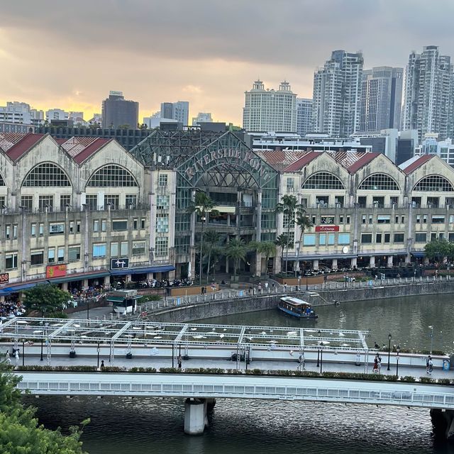 Clark Quay: Day and Night Landscape