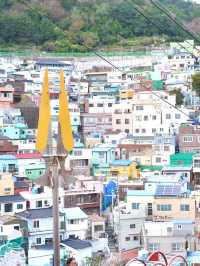  釜山出名景點～甘川洞文化村