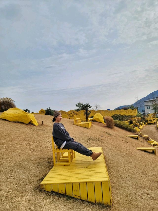 바다산책로도 노랑버덩도 멋진 바람의핫도그🌭