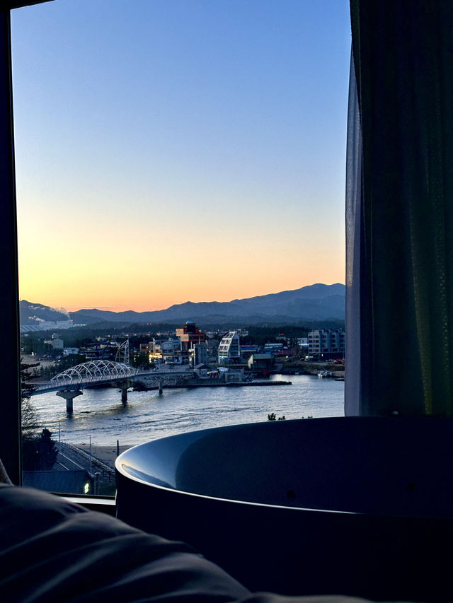 강릉 비수기 10만원대 리버뷰 스파펜션 🛀🏻