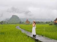 จุดเช็คอินที่เที่ยวที่พักยืนหนึ่งในวังเวียง