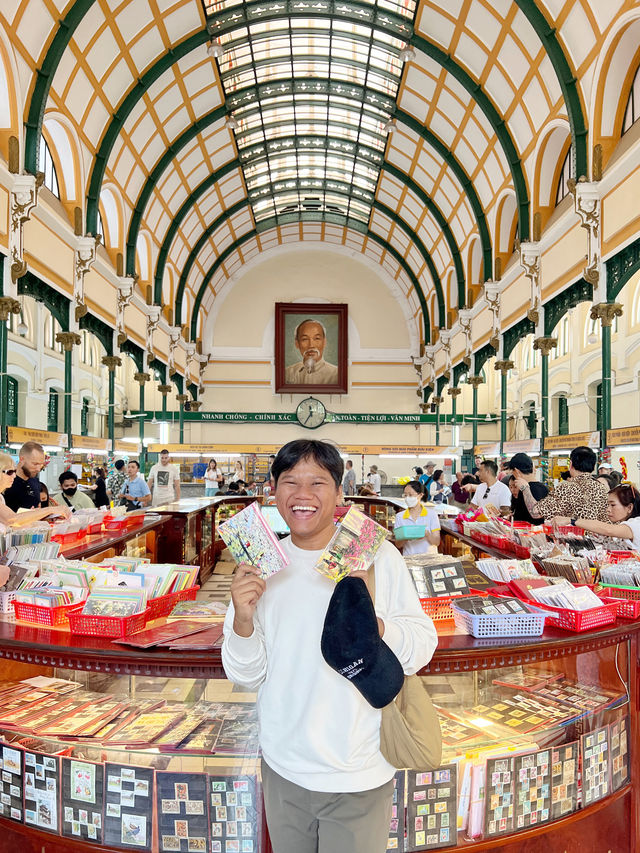Sending memories from Sai Gon Post Office!