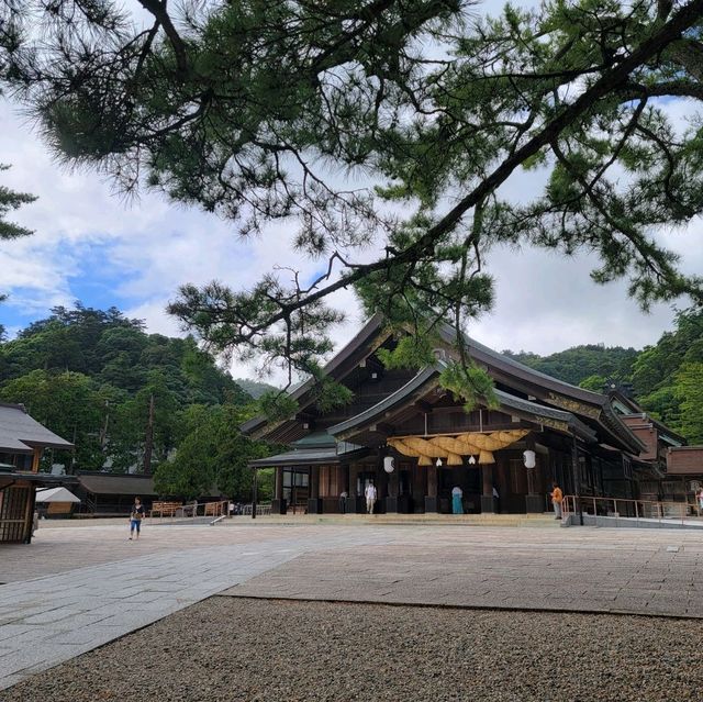 日本神道教最神社的地方之一「出雲大社」