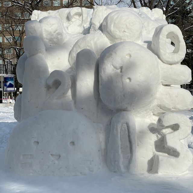 【北海道】さっぽろ雪まつり、昼の散策