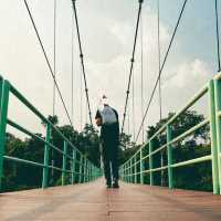 สะพานเเขวนที่ยาวที่สุดในภาคอิสาน