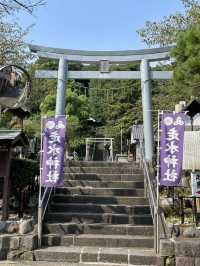 【神奈川県/走水神社】境内から横須賀が見渡せる神社