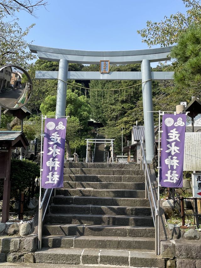【神奈川県/走水神社】境内から横須賀が見渡せる神社