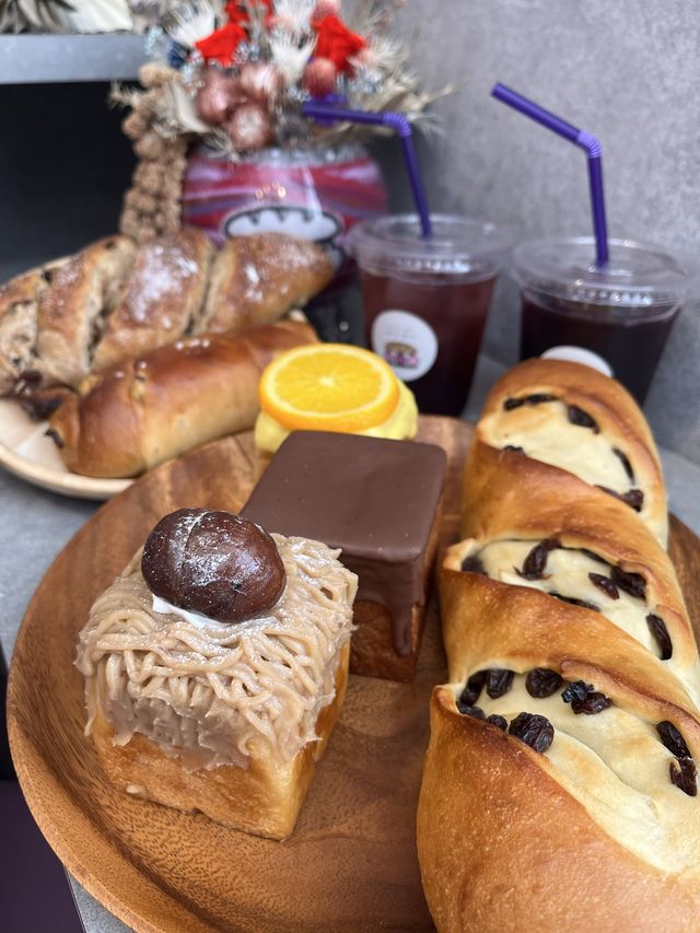 【福岡カフェ】久留米の珍しいぶどうパン専門店🍇